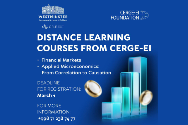 CPLE &amp; CERGE-EI Launch Distance Learning Courses