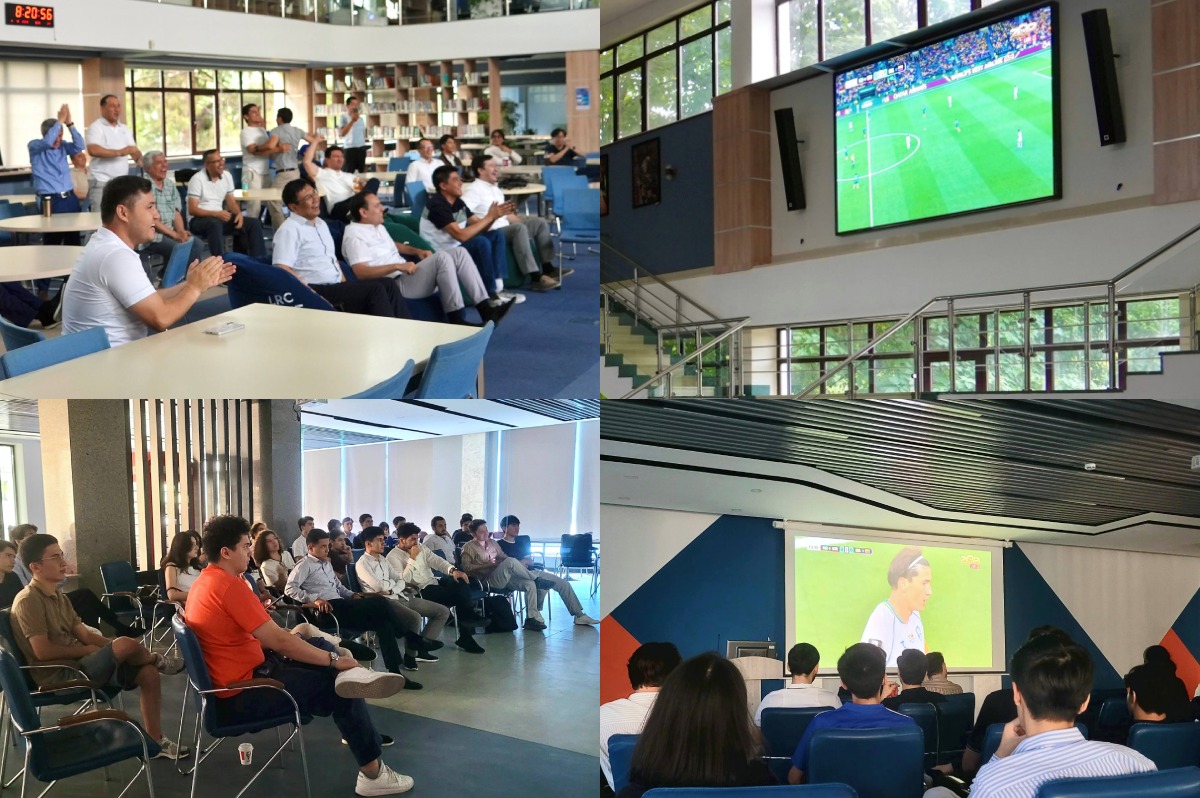 WIUT Campus Unites in Support of Uzbekistan at FIFA World Cup 2026!