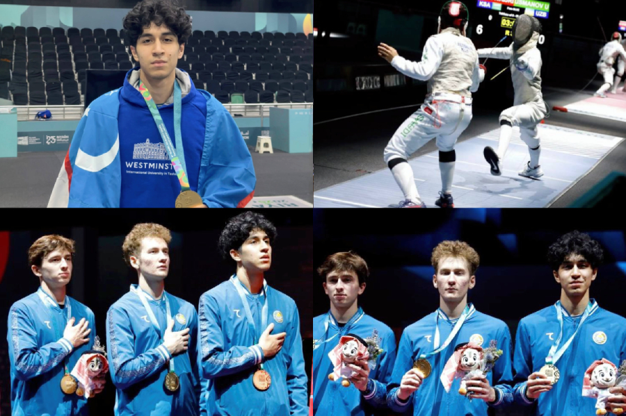 Gold for Ulugbek Usmanov - Team Foil Champions at Riyadh 2025