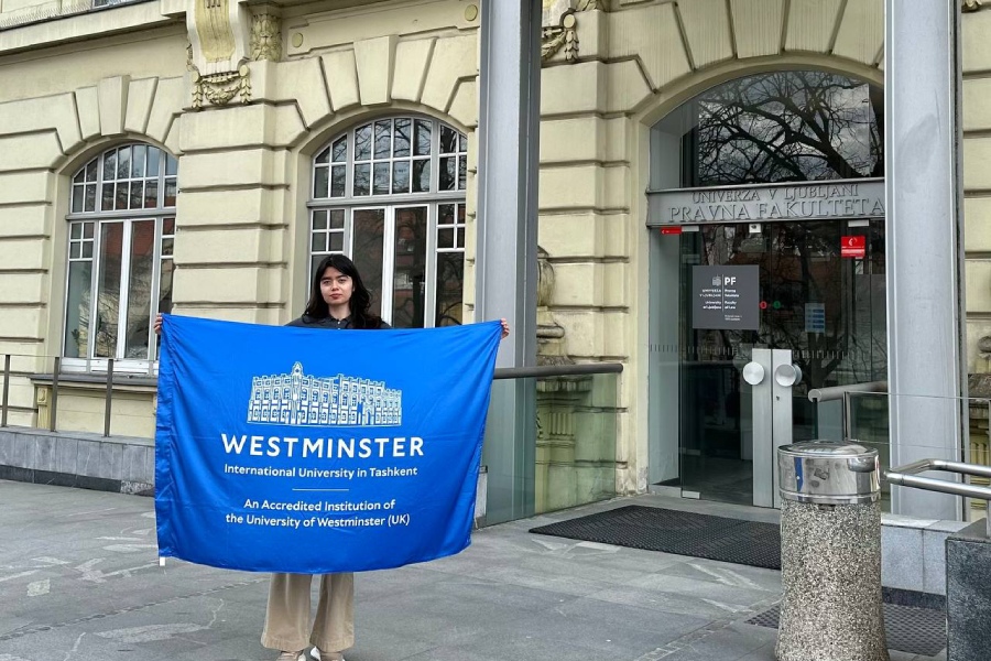 WIUT Student Begins Exchange at the University of Ljubljana